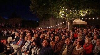 Der Hof der Lindenfelser Burg wird am 20. August wieder Schauplatz der Italienischen Nacht.