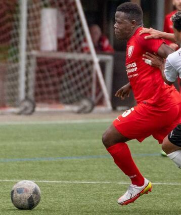 Destiny Obatare Kator traf beim 2:2 gegen Mörlenbach zum zwischen-zeitlichen 1:1 für Reichenbach.