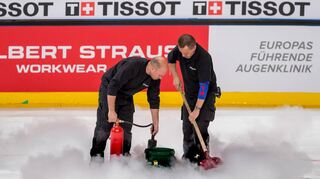 Die Eismeister in der Mannheimer SAP Arena.