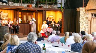 Bis zum Sonntag gibt es bei den Festspielen Heppenheim jeden Abend noch einmal den „fröhlichen Weinberg“ zu sehen.