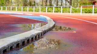 Auch für die Erneuerung der Laufbahn im Weiherhausstadion könnte Bensheim ein günstiges Darlehen vom Land erhalten.