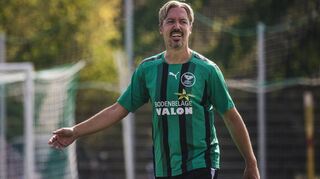 Bürstadts Spielertrainer Benjamin Sigmund ist mit den vier Punkten aus den vergangenen beiden Spielen zufrieden, möchte nun aber nachlegen.
