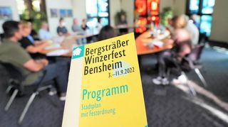 Im Bensheimer Rathaus wurde am Donnerstagnachmittag das Programm für das 84. Bergsträßer Winzerfest vorgestellt.