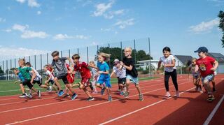 Sport, Spiel und Spaß mit dem Sportverein Eintracht, so lautete das Motto der Ferienspiele, die von den Fußballern beigesteuert wurden.
