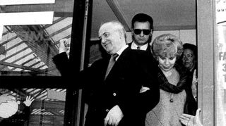 Michail Gorbatschow und seine Ehefrau Raissa Gorbatschowa.