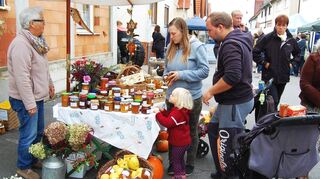 Im Oktober 2019 fand der letzte Bauernmarkt vor der Corona-Zwangspause statt.