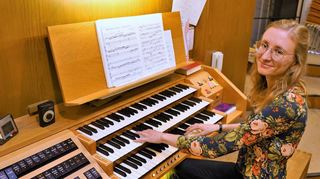 Die gebürtige Bensheimerin Miriam Schulze überzeugte beim Orgelkonzert in der Michaelskirche.