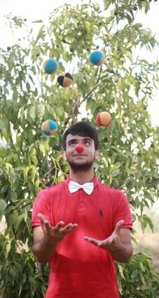 Die Nablus Circus School aus Palästina tritt am Samstag bei Fair-Trade-Jubiläum auf.