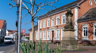 Das Stadthaus in Lorsch.