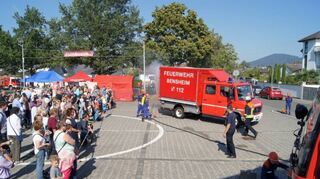 Die Freiwillige Feuerwehr Bensheim-Mitte lädt für Sonntag zum Tag der offenen Tür in die Robert-Bosch-Straße ein.