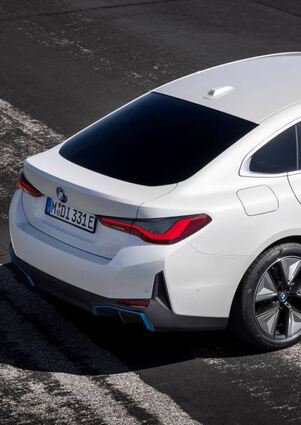 Das schicke Heck passt zu einem Grand Coupé.