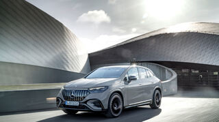 mid Groß-Gerau - Mercedes bringt die Vielzweck-Variante der Business-Limousine EQE auf den Markt - den EQE SUV.