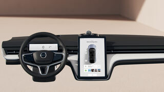 mid Groß-Gerau - Das Tablet-artige Display gewährt Zugriff auf Navigation, Medien und Telefon sowie auf verschiedene Bedienelemente.