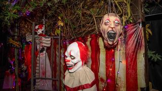 "Garden of Horror" in Auerbach: Das Halloween-Haus lädt wieder zum Gruseln ein.