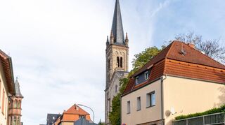 bfr, Darmstädter Straße bei der Michaelskirche, Mittwochsserie, ,, Bild: Thomas Neu