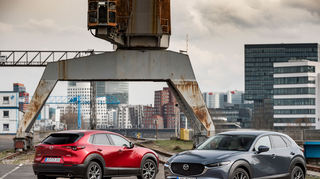 mid Groß-Gerau - Der CX-30 wuselt im Kompakt-SUV Segment unterhalb des CX-5.