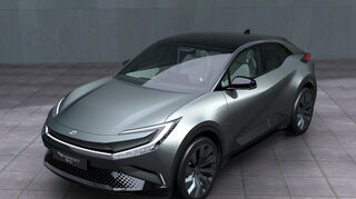 mid Groß-Gerau - Debütant in Los Angeles: das Toyota bZ Compact SUV Concept.