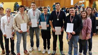 Hessischer Vizemeister wurde die A-Jugend des SV Erbach.