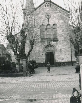 Die Pfarrklirche St. Michael Einhausen vor der Erweiterung.  Bild: VfH