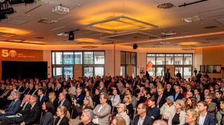 50 Jahre Karl Kübel Stiftung , Festakt im Bürgerhaus Bensheim am 4.12.2022,  Bild:Thomas Neu