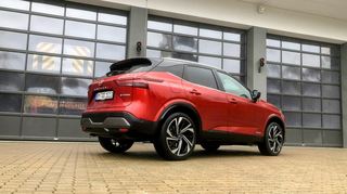 mid Eppstein - Der e-Power-Antrieb sorgt auch im Nissan Qashqai für geschmeidiges Fahren ohne Aufheulen und Ruckeln.