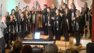 Der Gospelchor Getogether hatte zu einem Weihnachtskonzert in die Stephanusgemeinde eingeladen.