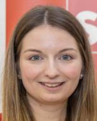 Lorsch,BLE, SPD nominiert ihren Kandidaten für den Landtagswahlkreis Bergstraße 54 vl. Simone Reiners, Siyar Yeniay 07.12.2022 / Foto: Thorsten Gutschalk