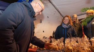 Auf dem Weihnachtsmarkt in Einhausen gab es einiges zu entdecken.
