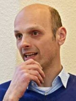 Zwingenberg; Rathaus; Interview mit Buergermeister Dr. Holger Habich anlaesslich der anstehenden Buergermeisterwahl; Bild: Dietmar Funck