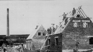 Die Sieghfriedstraße im Jahr 1934.