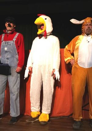 Auch das Märchen vom Hasen und Giggel war mitzuerleben.