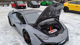 mid Kopenhagen - Rund 100 Liter fasst der Frunk genannte Kofferraum im Bug des Huracan.