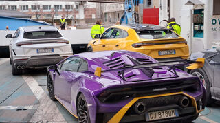 mid Kopenhagen - Das Heck des Huracan STO erinnert an die Konturen des Super Trofeo EVO.