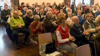 Gut besucht war der Neujahrsempfang der Stadt, der erstmals in einem leicht veränderten Rahmen gefeiert wurde.