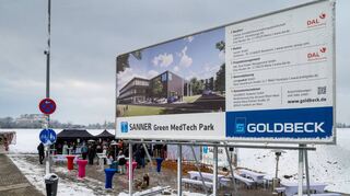 In 20 Monaten will die Firma Sanner bereits in ihrem Neubau im Bensheimer Stubenwald produzieren.