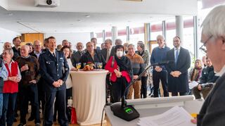 Im Rathaus empfing die Gemeinde Lautertal gestern ihre Bürger zum Neujahrsempfang.