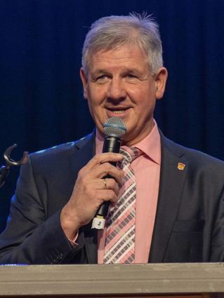 Bürgermeister Helmut Glanzner bei seiner Neujahrsrede.