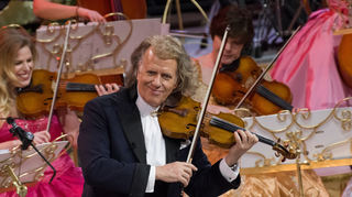 André Rieu bei seinem Konzert 2020 in Mannheim.
