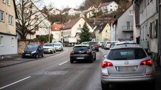 Für die stark befahrene Siegfriedstraße in Heppenheim wäre Tempo 30 eine interessante Option, findet Liz/Linke.