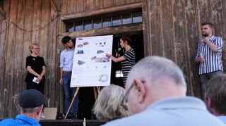 Bei der Abschlusspräsentation des „Ideenlabors“, das Studierende der TU Kaiserslautern im vergangenen Jahr mit jungen Zwingenbergern unter der Überschrift „Jugend denkt Stadt“ veranstaltet haben, wurde auch die Idee präsentiert, aus dem denkmalgeschützten Güterschuppen ein Jugendzentrum zu machen. Die GUD greift die Idee nun auf.