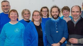 Der Vorstand des Fördervereins Moelan-Lindenfels