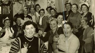 ble_Einst in Einhausen Landfrauenfastnacht um 1962. Bild: VfH