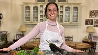 Maria Haddad hat 2010 im Haus ihrer Großmutter in Amman eine Kochschule namens Beit Sitti gegründet.
