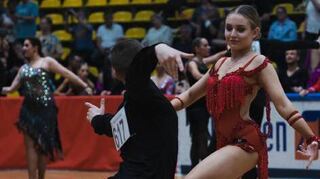 Tanzpaar Elena Knaup und Marek Gach