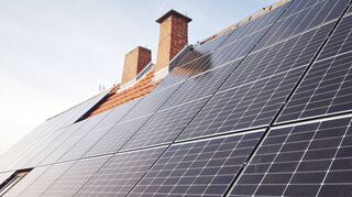 Private Photovoltaikanlage in Einhausen. Bild: Keller
