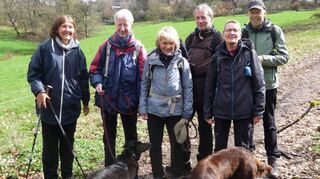Die SSG-Outdoor-Gruppe „Wandern für Aktive“ war rund um Schannenbach unterwegs.