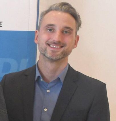 Christian Lannert (links) fordert bei der Bürgermeisterwahl am 4. Juni Amtsinhaber Andreas Heun heraus.