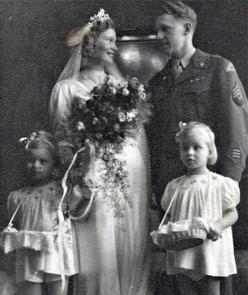 Frieda Nierberg heiratete am 1. Dezember 1945 den Amerikaner Sergeant Nierberg.