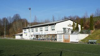 Das Vereinsheim am Sportplatz Kirschhausen soll als Flüchtlingsunterkunft genutzt werden.