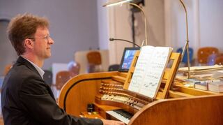 Das Eröffnungskonzert der 17. Bachtage im Kreis Bergstraße gestaltete am Maifeiertag Regionalkantor Gregor Knop in der Stadtkirche Sankt Georg.